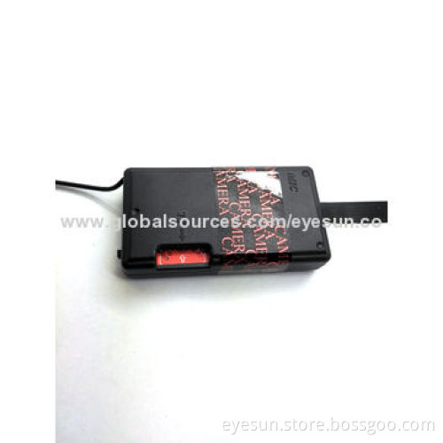 H.264 HD MOV 1,280*720P PCB Hidden Camera, Supports TF Card up to 32GB
